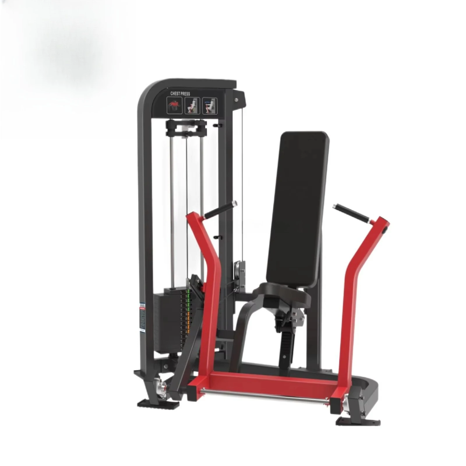 Bien condón para su entrenador de fuerza de buena calidad fabricado en China Equipo de ejercicios para gimnasio con prensa de pecho comercial