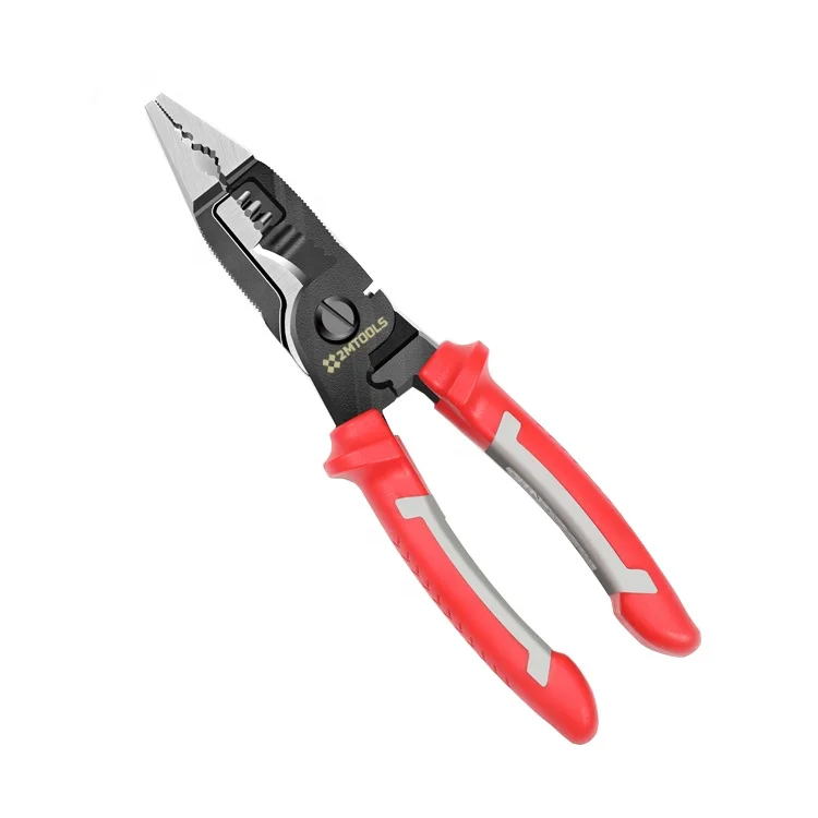 

Multifunctional Electrician Pliers for Wire Stripping Cable Cutters Terminal Crimping Hand Tool