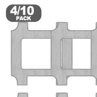 For iDEEBO For G500 Microfiber Replacement Pads Reusable Absorbent Cloths for Cleaning Glass Mirrors and Smooth Ceramic Surfaces