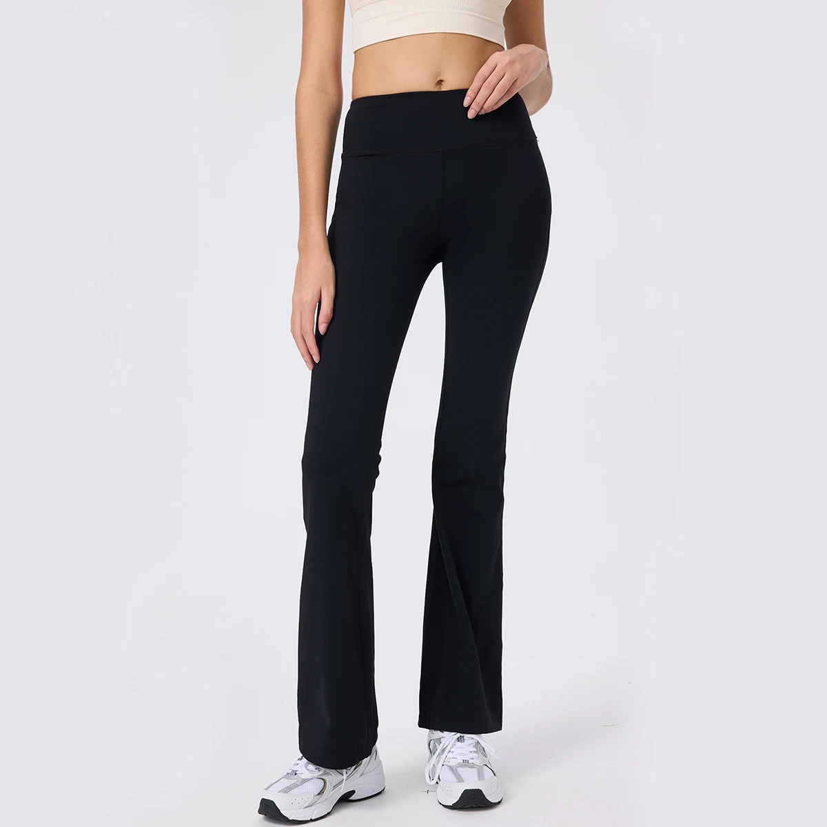 

Woman Activewear Fitness Summer Pants High Waist Yoga Flare Leggings Flared Track Running Clothing Sports Gym Pilates Trousers