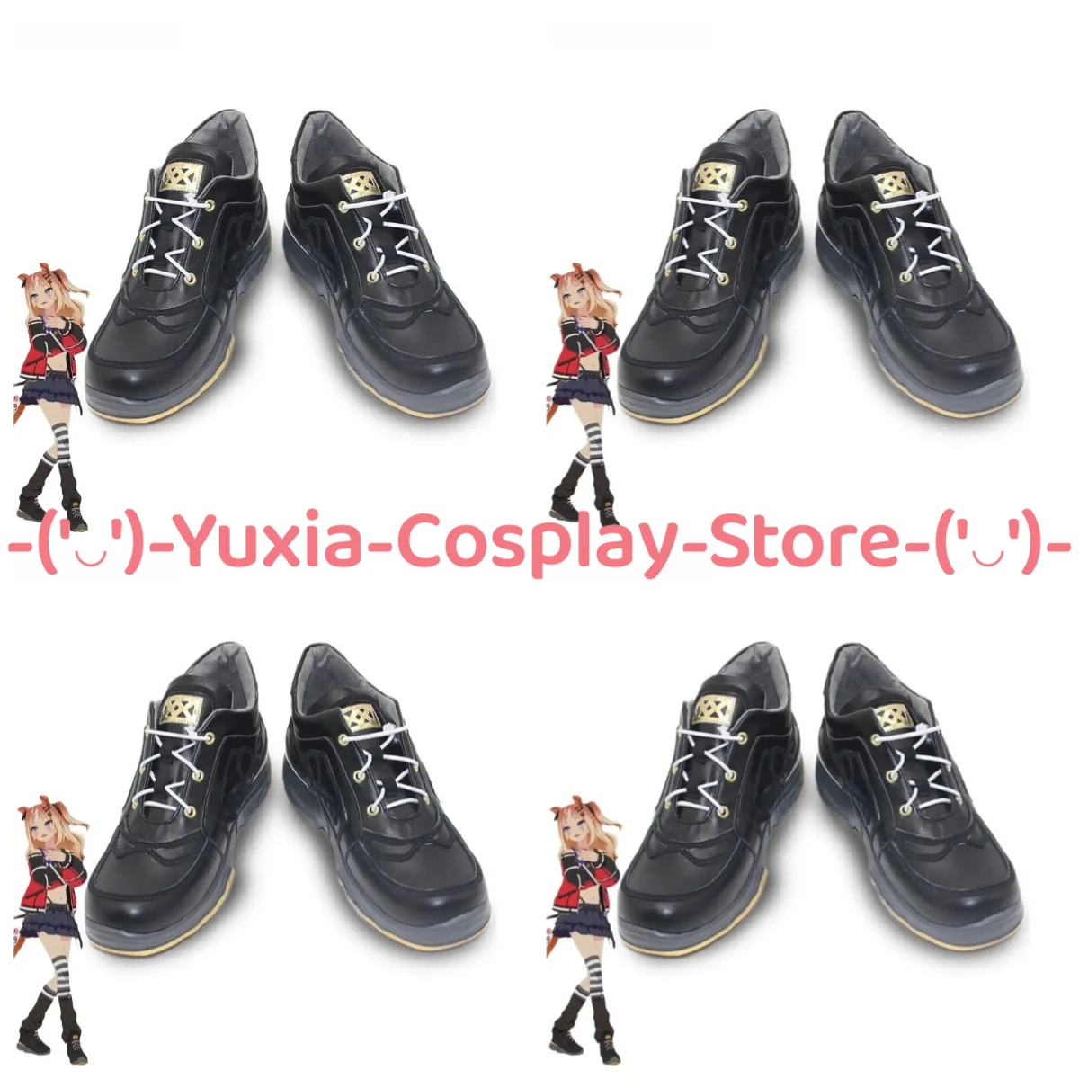 

Юксиакосплей! Uma Musume Pretty Derby Espoir City, обувь для косплея, реквизит для игрового персонажа, ботинки из искусственной кожи, костюм для Хэллоуина