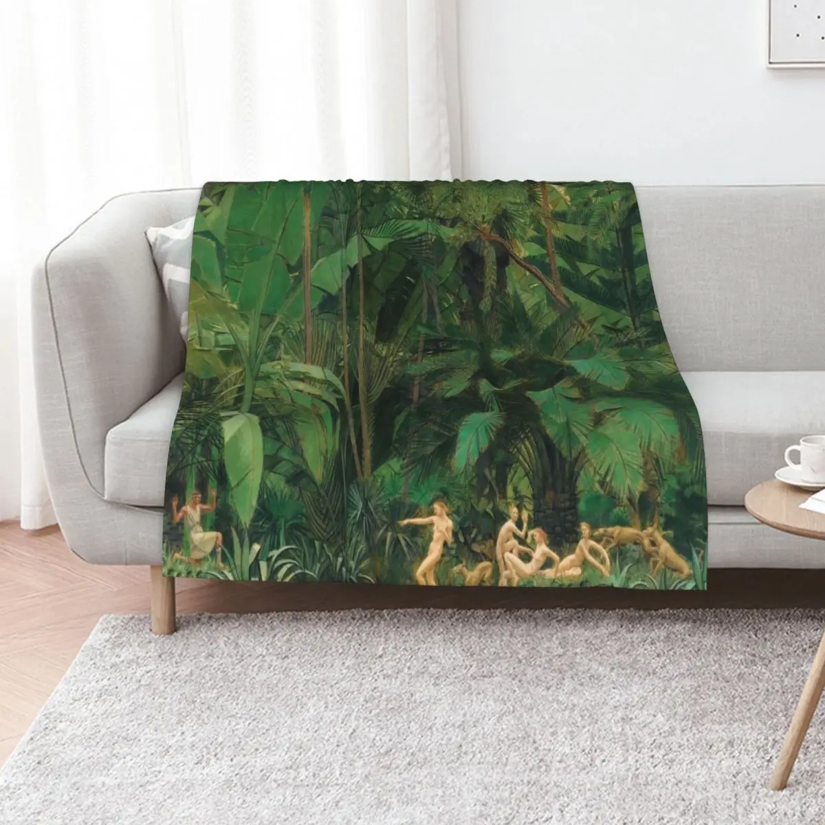 Diana and Actaeon. Bernard Boutet de Monvel. Throw Blanket Nap Soft Plaid Cute sofa bed Stuffeds Weighted Blankets