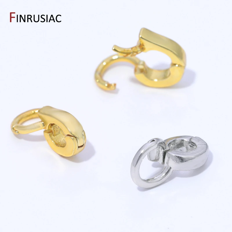 14K مطلية بالذهب النحاس محسن قلادة الكفالة موصل لصنع المجوهرات ، الكفالة للمجوهرات ، DIY بها بنفسك قلادة سوار صنع الإمدادات