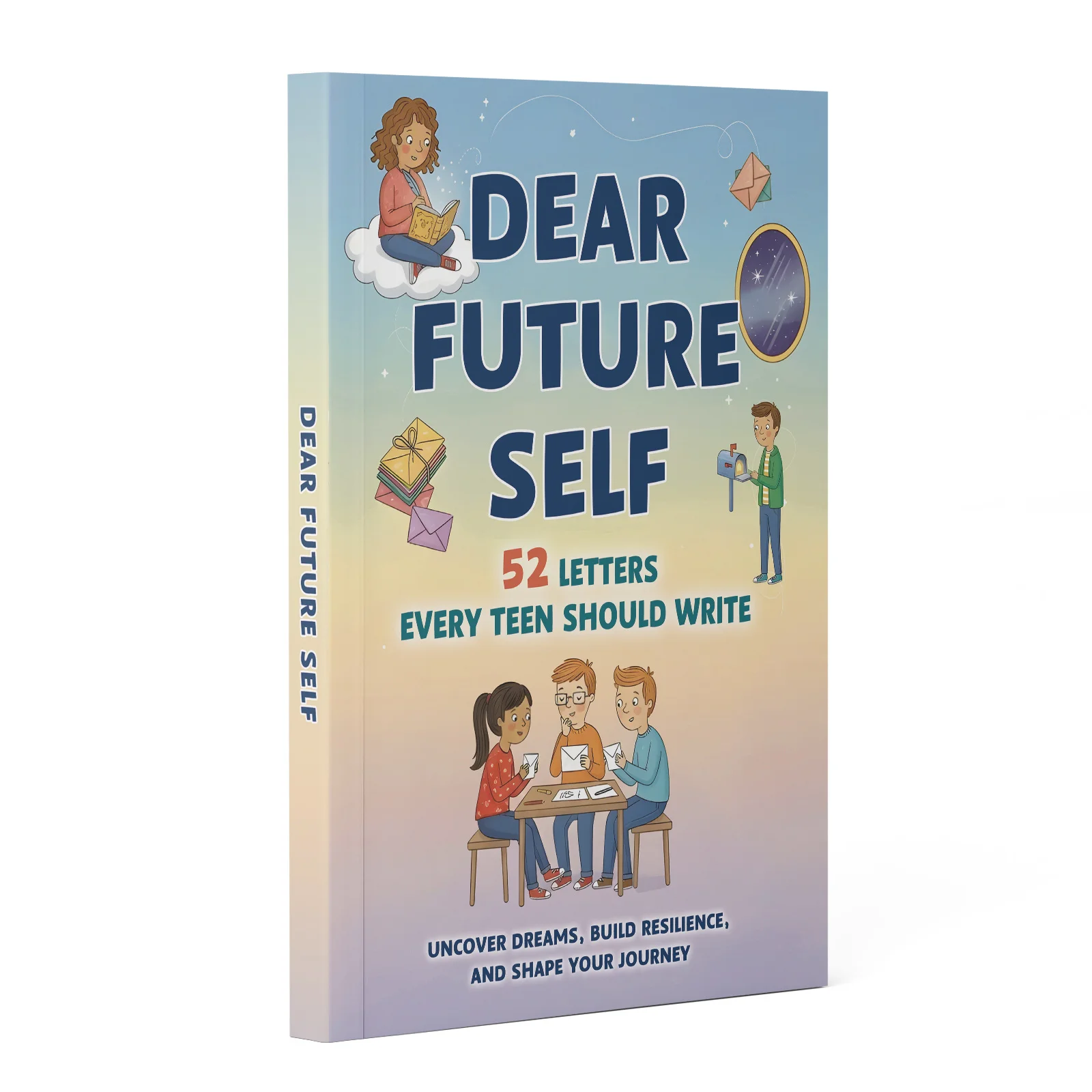 Dear Future Self, 52 Letters Every Teen Should Write, A Guided Self-Reflection Book with Weekly Writing Prompts