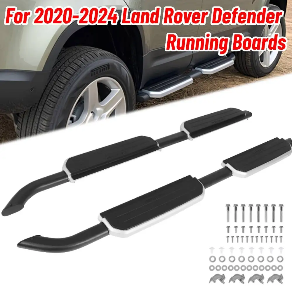 

Для 2020-2025 Defender 110 130 L663 4DOOR подножки, боковые подножки, автомобильные поручни, аксессуары для авторемонта