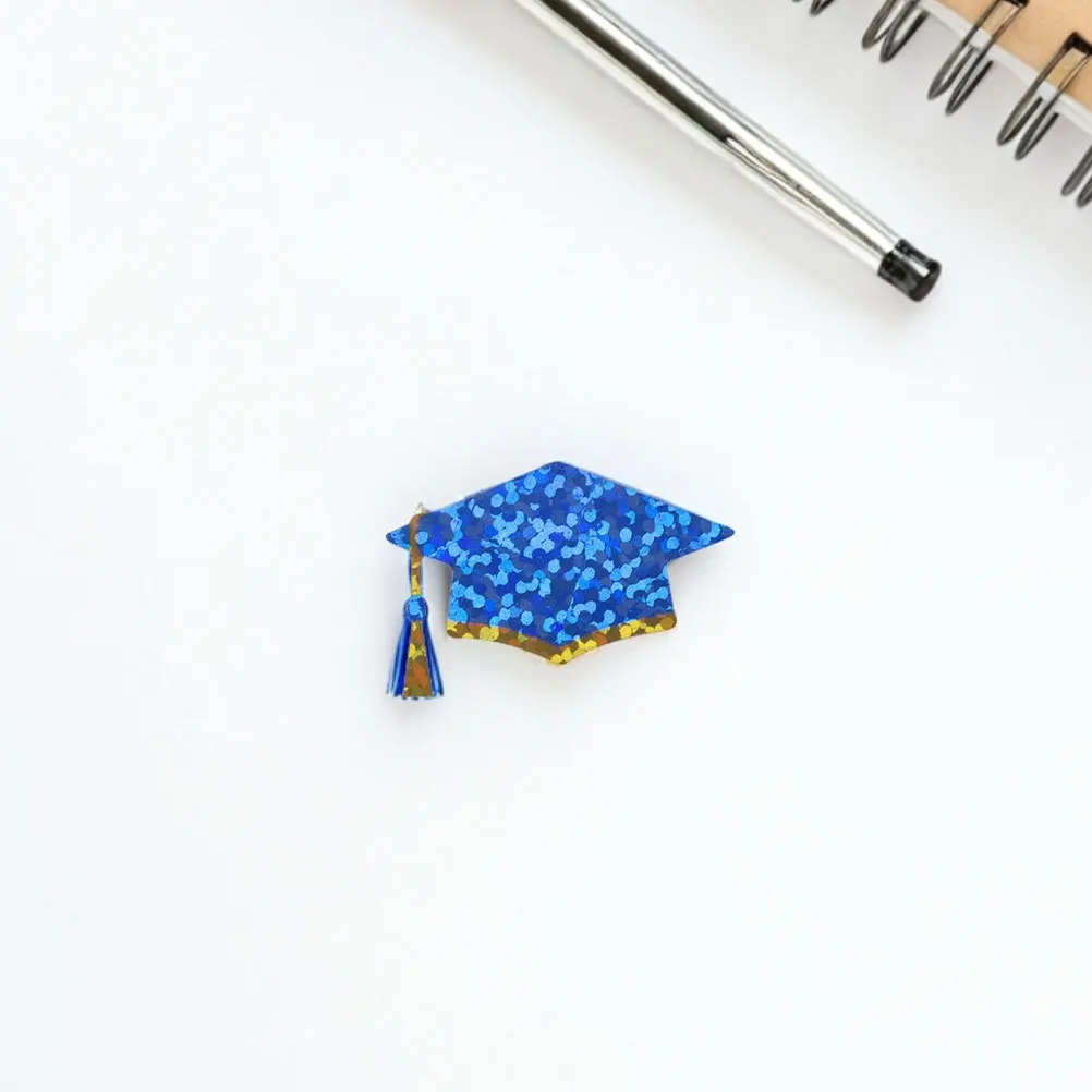 

2 шт. выпускные наклейки самоклеящиеся синие голографические уплотнения для конвертов этикетки для пожилых торжеств класса 2025 года