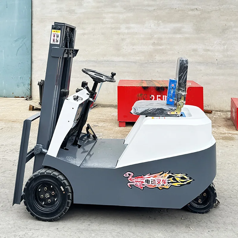 Kompakter, preiswerter 0,5-Tonnen-500-kg-Dreipunkt-Mini-Elektrostapler für den Einsatz in engen Gängen – Detail 15