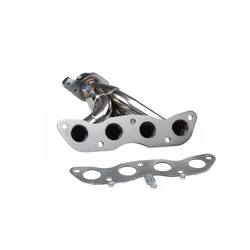 STAINLESS RACING MANIFOLD HEADER for  06-08 HONDA FIT JAZZ GD3 2WD1.5L VTEC