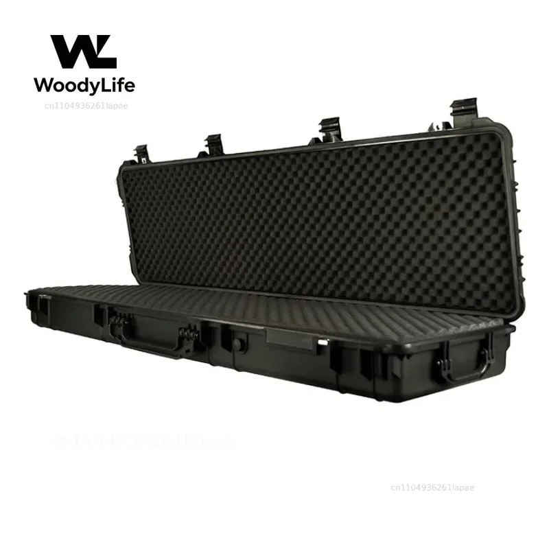 1127 * 406 * 155 MM PP Plastic with Protective Foam Tactical Sturdy Shell Carrying Base Bat Shell Hard Fishing Kit