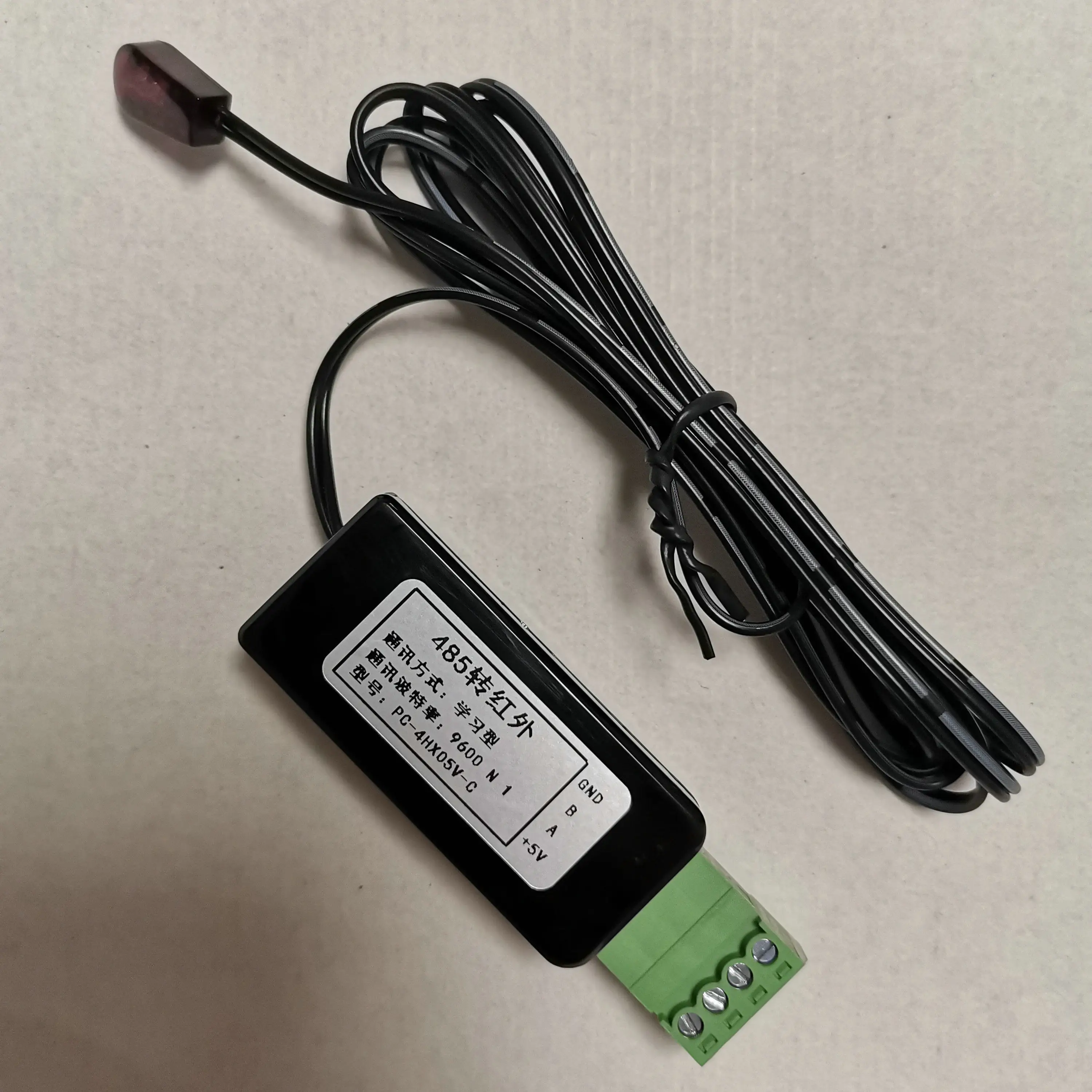 485 to Infrared Remote Control Learning Type, NEC Command, Duty Cycle Time, Infrared, Lead-out Emitter