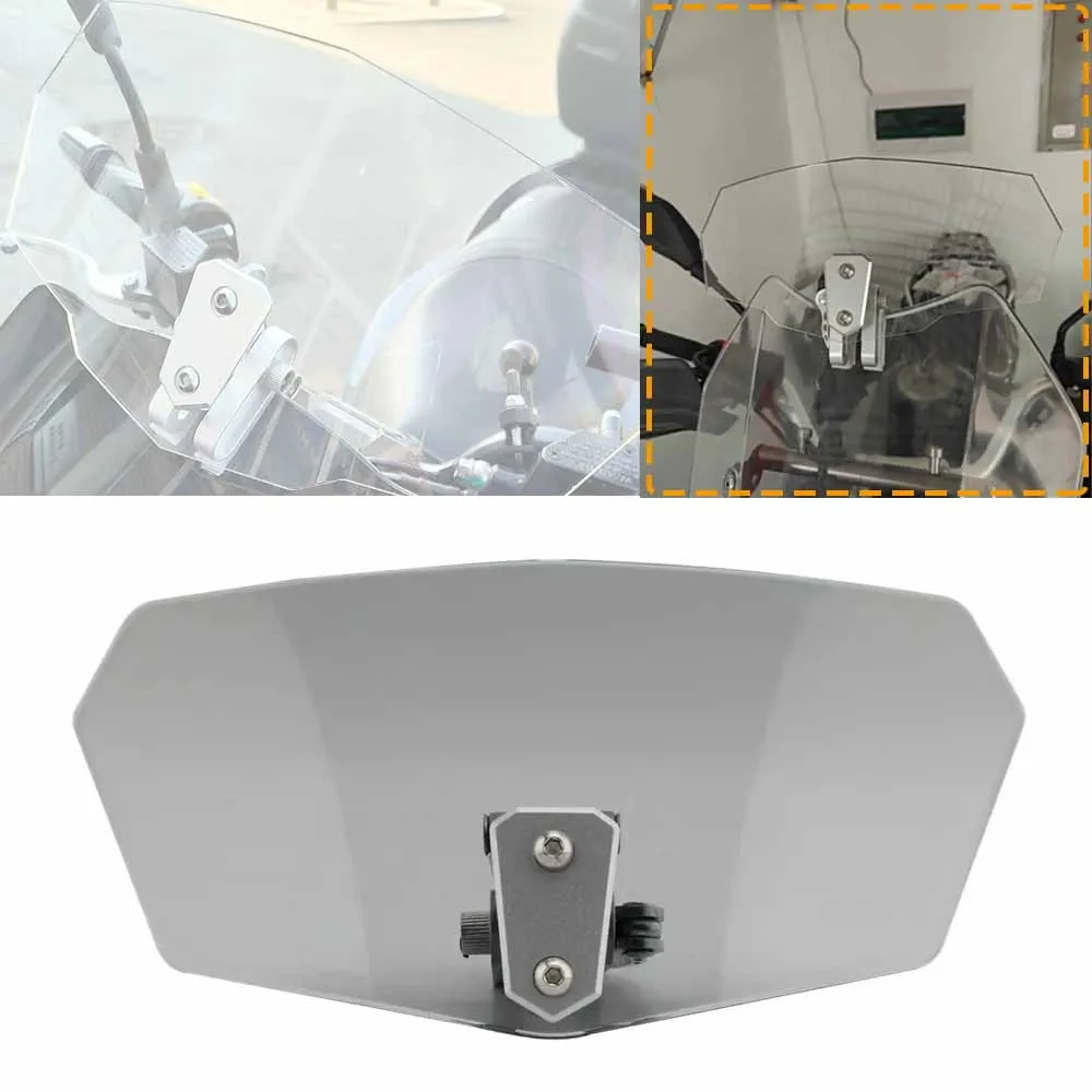 

Motorcycle Wind Deflector Windshield Windscreen For HONDA NC750S NC700S CTX700 NSS750 CB1000R CB650R CB 1000 R CB 650 R 2