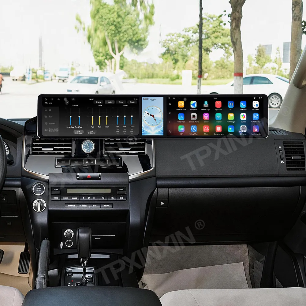 Touch Screen Car Radio For Toyota Land Cruiser 2007-2015 Android GPS Automotive Multimedia Auto Radio Stereo Receiver Head Unit