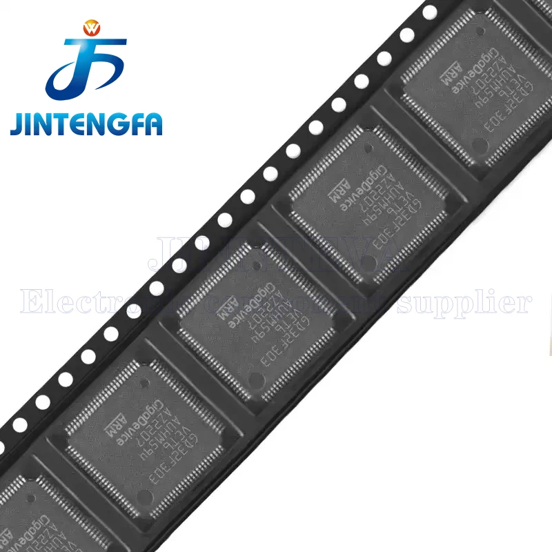 New Original GD32F303VET6 32F303VET6 LQFP-100 32 Bit Microcontroller Chip MCU IC Controller