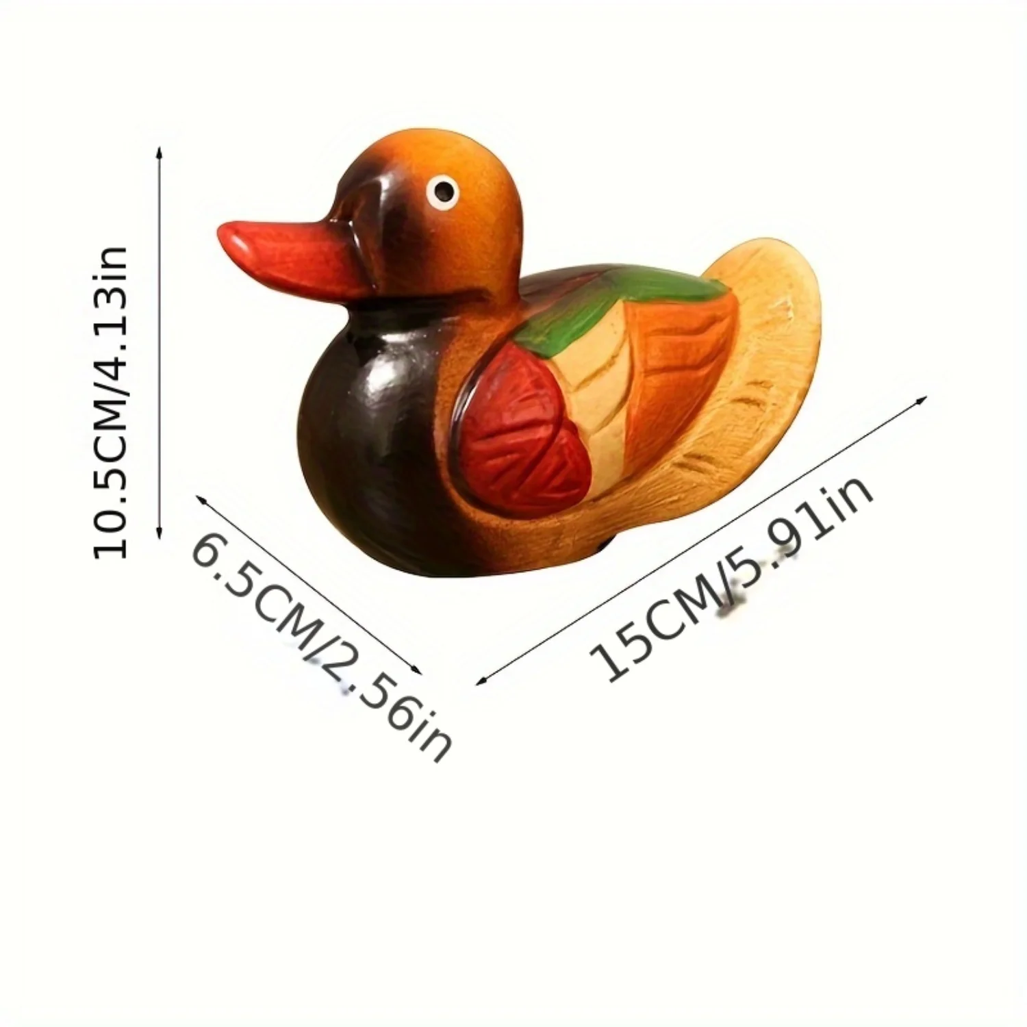 Stylish Home Decor: Elegant Mandarin Duck Ornaments - Perfect for Thoughtful Gifts