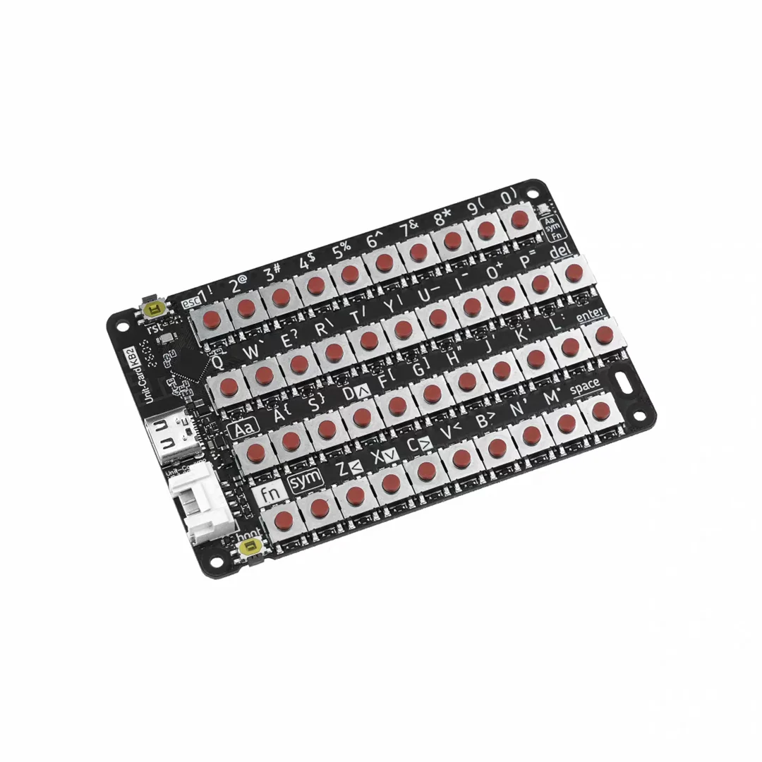 Official M5Stack Unit CardKB2 42 key portable keyboard input unit equipped with ESP32 C6