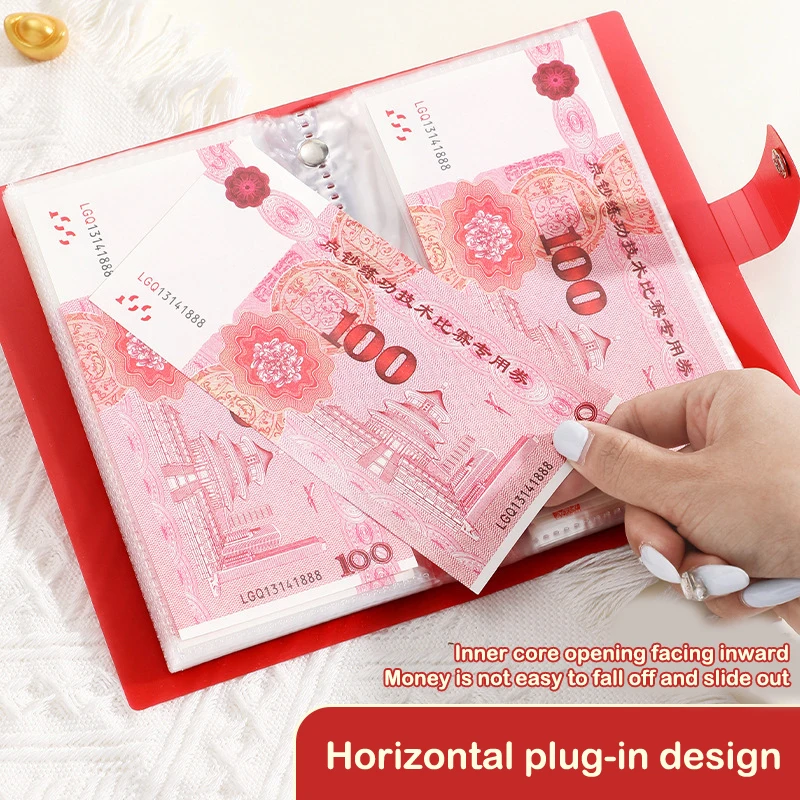 Nuovo Quaderno per Sfida di Risparmio con 100 Buste, Raccoglitore Riutilizzabile per Risparmi, Libro Portatile per Sfide di Budget e Risparmio