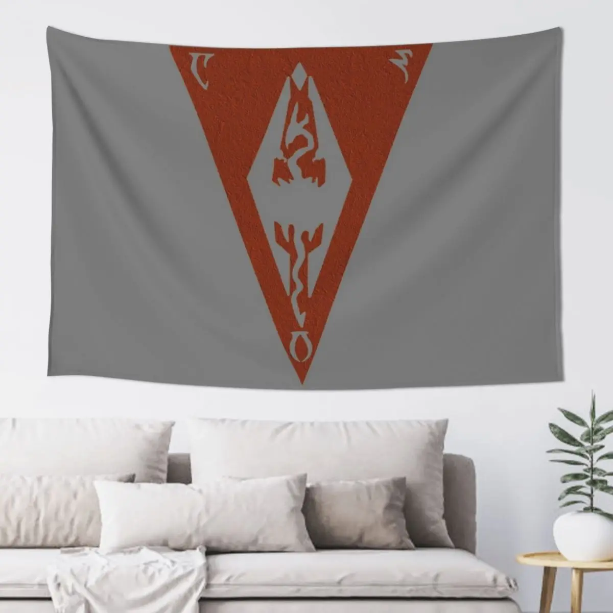 

Morrowind Emblem Tapestry Room Aesthetic Decoration Wall House Decorations Living Room Decoration Tapestry
