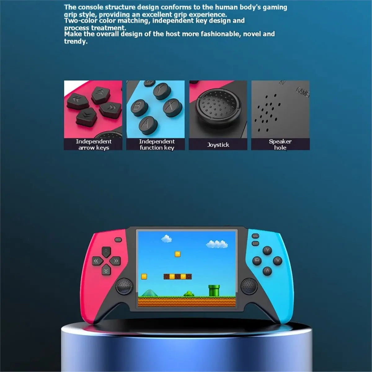 a16i]-x-one-retro-handheld-game-console-38-inch-tv-connect-gaming-console-built-in-666-games-for-kids-gamepad-b