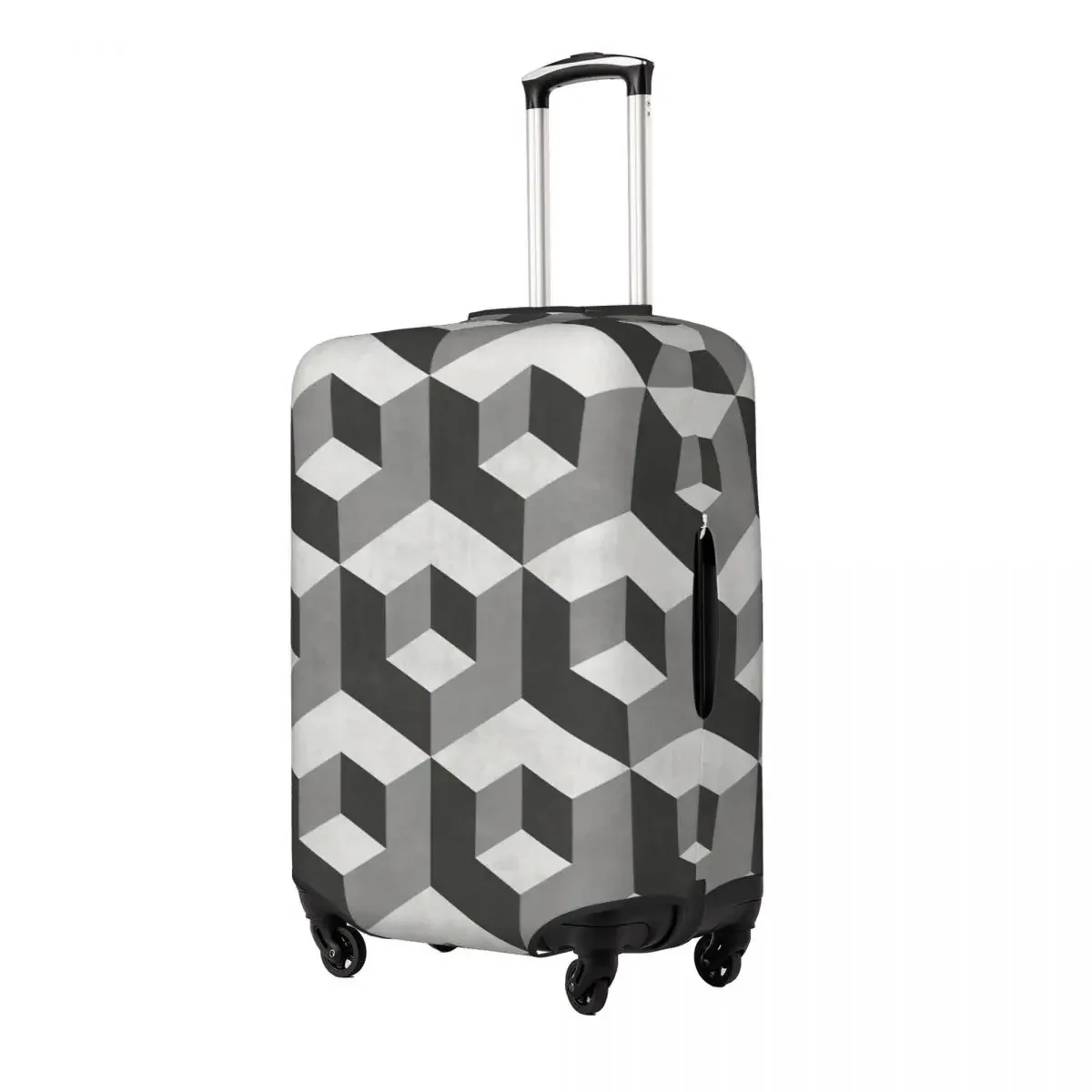 Geometric  Pattern Print Luggage Protective Dust Covers Elastic Waterproof 18-32inch Suitcase Cover Travel Accessories