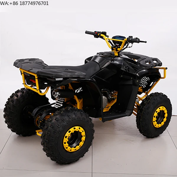 Racing Quad Bike with Semi-automatic & GCC Certification - Competition-Ready Sport 125cc ATV