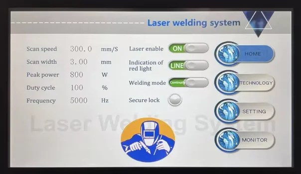 Faserlaserschweißgerät 1500 W für Metall und Edelstahl