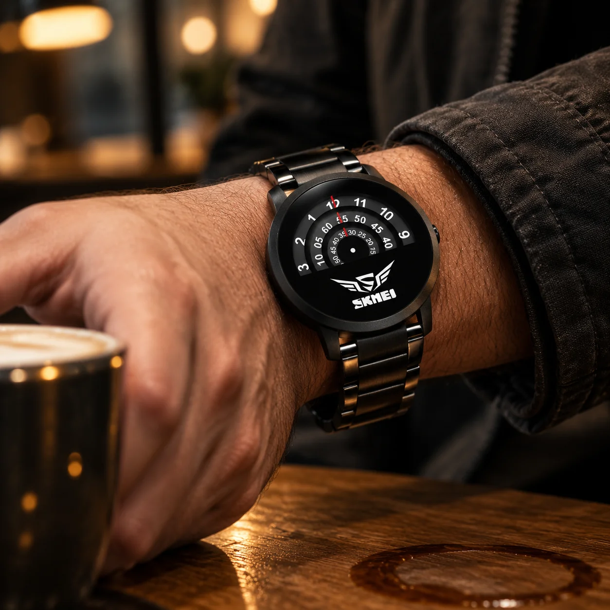 SKMEI 2677 メンズ ファッション クォーツ時計 3 - Smartwatch Watches Birthday Gift For Men のレビューと価格