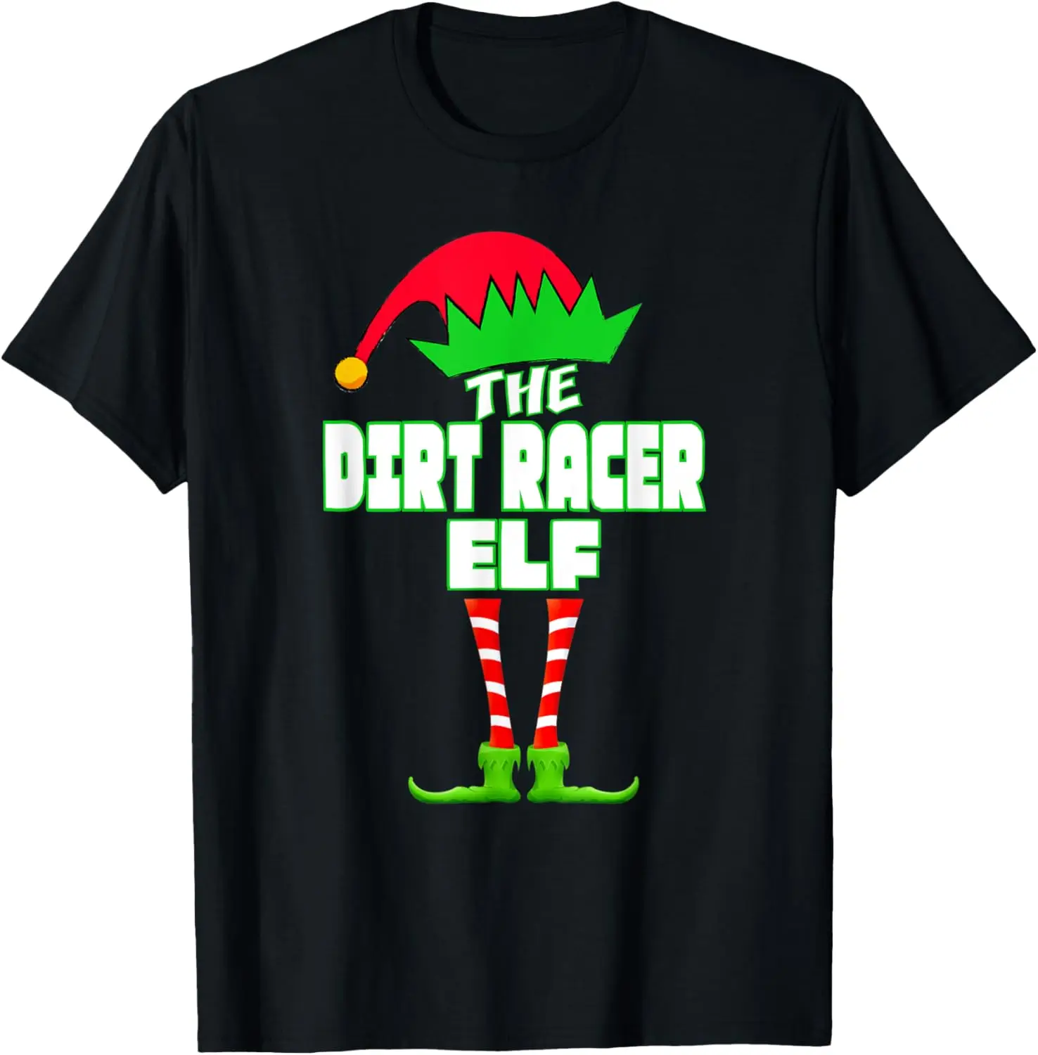 

Matching Elf Family DIrt Track Racing T-Shirt