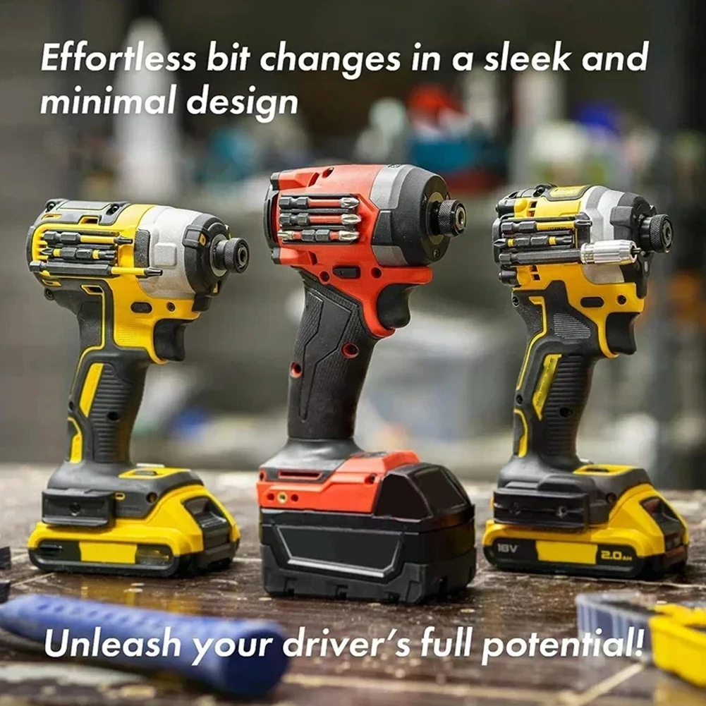 

Screwdriver Bits Holder Powerful Magnet Drill Bit Holder for Milwaukee for Dewalt Impact Drivers Drills