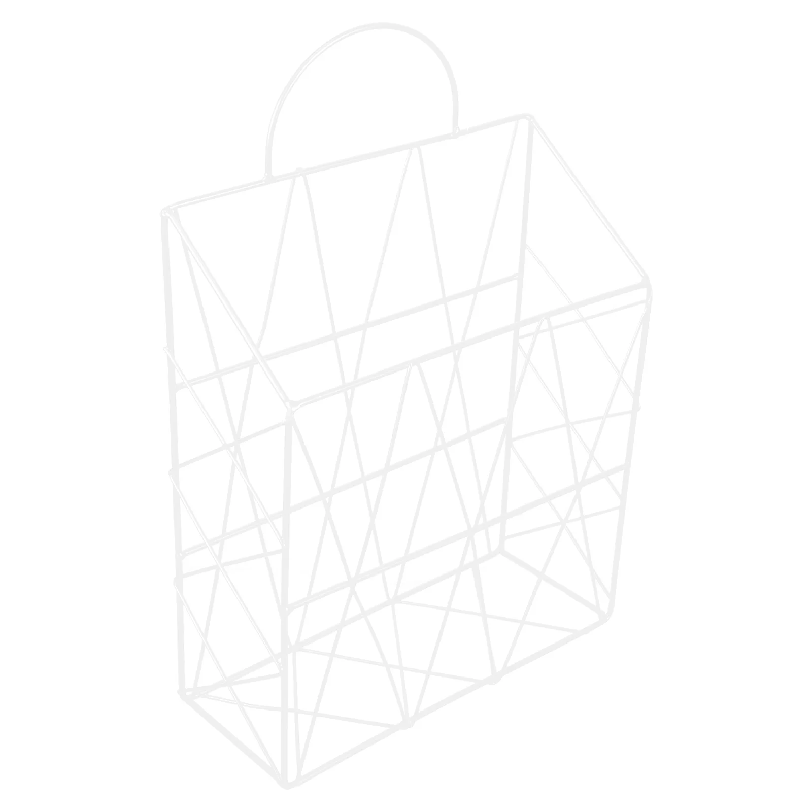 

Iron Wall Office Wall Hanging Book Rack White Single Layer Magazine Rack Home Office Decorative ganizer Storage Bookcase Library