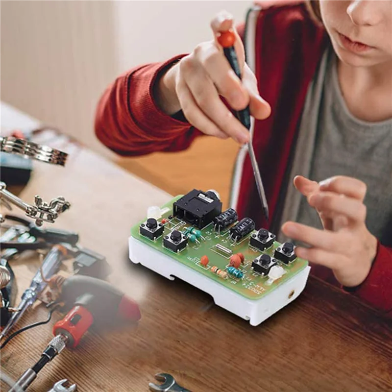 SQPP-3X 76Mhz-108Mhz Stereo FM Radio Receiver Module FM DIY Electronic Soldering Kit Circuit PCB Board Solder Practice