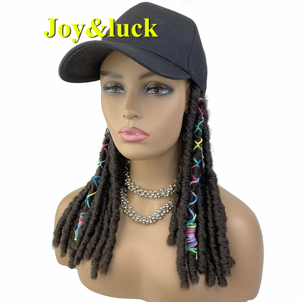 Perruques synthétiques dreadlocks pour femmes noires africaines, casquette de baseball de haute qualité, 03 utilisation