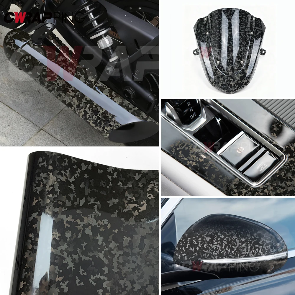 Film Vinil Nano TPF untuk Stiker Mobil, Stiker Motor Tahan Air, Stiker Serat Karbon, Pembungkus Foil, Aksesoris Tuning Mobil