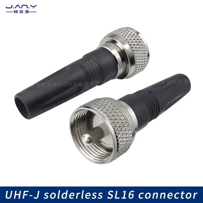 

Беспаечный прямой клейкий разъем UHF-J, RF коаксиальный разъем SL16, удлинитель сигнала, монтажная головка подачи