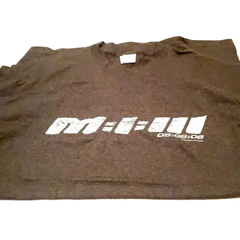 Mission Impossible III Movie Promo Mens Gray XL T-Shirt - NEW 2006