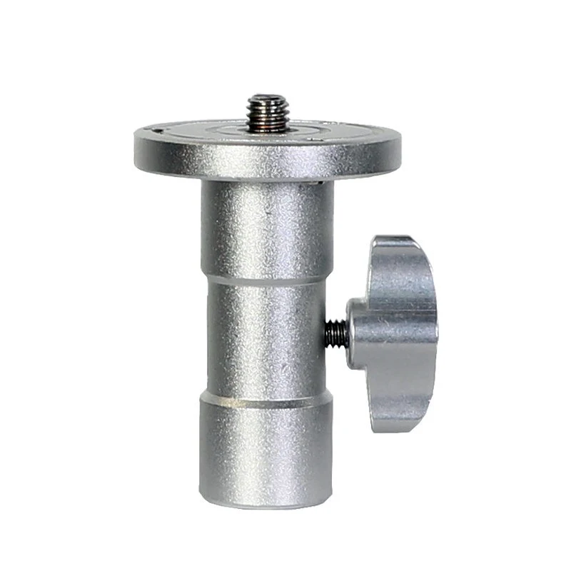 3/8 "อะแดปเตอร์ขาตั้งไฟด้าย 1/4 ด้ายชายสําหรับกล้อง Ballhead อุปกรณ์เสริมการถ่ายภาพ