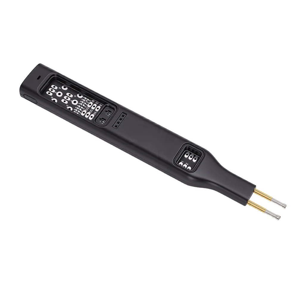 

Тестер транзисторов для полевой диагностики, черный, поддерживает различные виды тестирования транзисторов