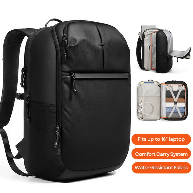 Waterproof Business Laptop Backpack 16 Inch Computer Bag Travel Casual Daypack with Large Capacity for Work and Trip