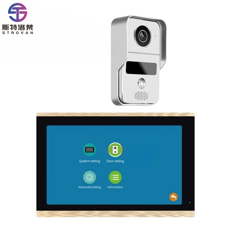 

WIFI 1080P AHD дверной телефонная система высокие пиксели видео дверной звонок 2MP беспроводной умный кольцевой видеодомофон