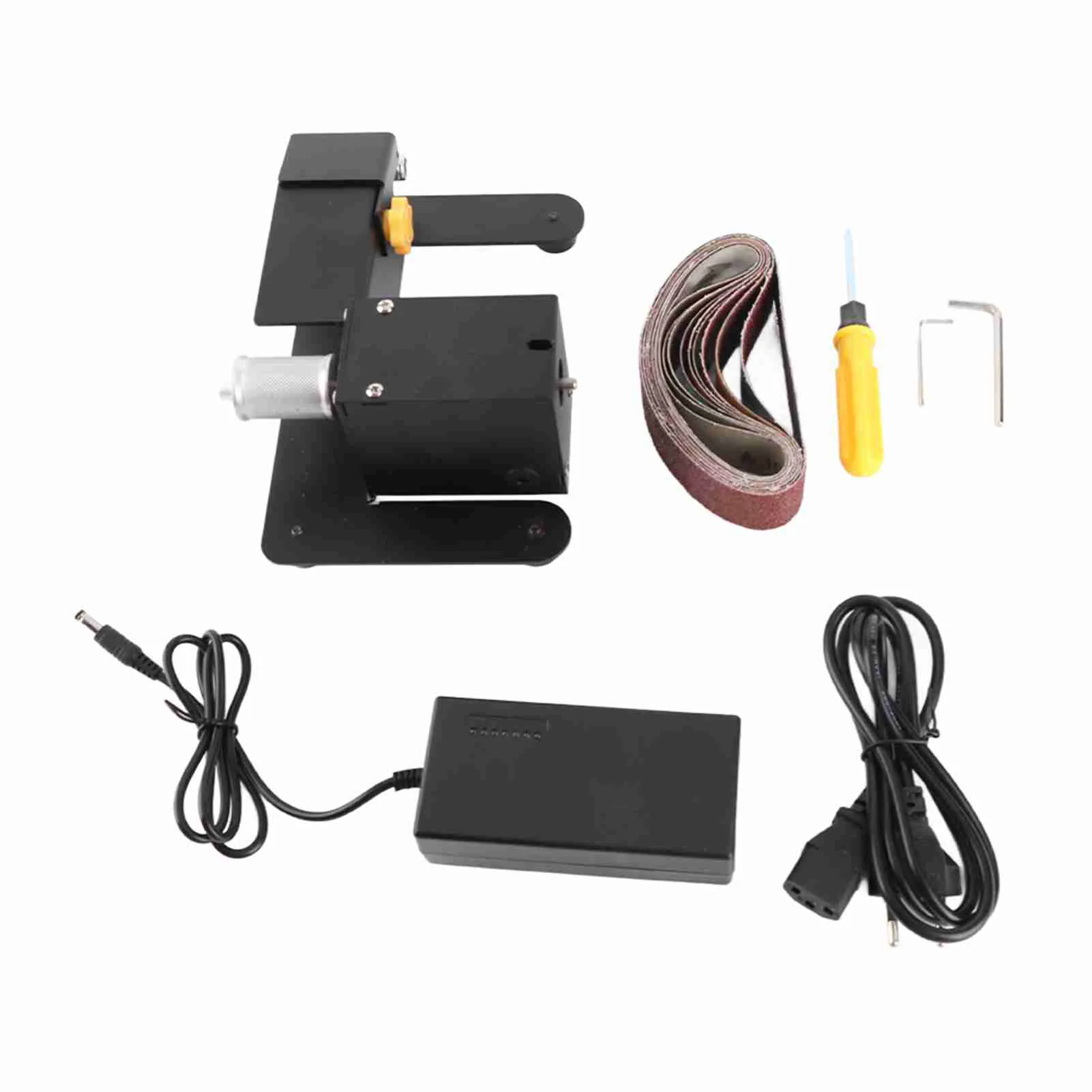 Belt Sander 30*340mm Sanding Belts (1.18x13.38 inch) 10Pcs Belts (60/60/80/120/240/320/400/600/800/1000 Grits, One for Each Type