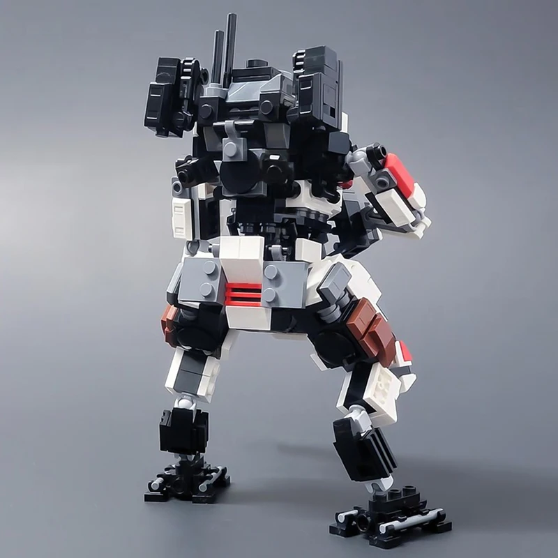 485PCS Mecha Robot Series Titanfalled Tone Titan Building Blocks Assembly MOC-169504 for Family, Friends, Holiday Gifts