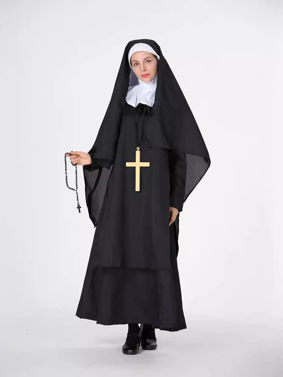 

Halloween Costume Black Robe Role-playing Outfit Women's Ethnic Stage Clothing Chinese Manufacturer No Brand Registered