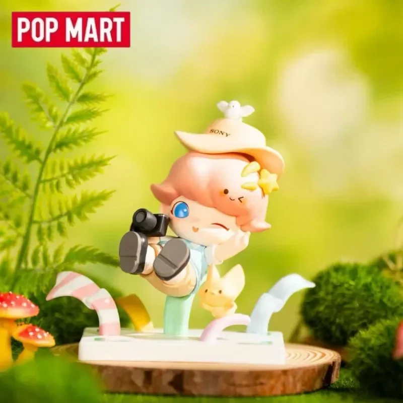 POP MART Dimoo Happy Moment Anime Action Figure Surprise Mystery Box Dolls Toys Genuine Blind Box Girls Gift Ornament Decoration