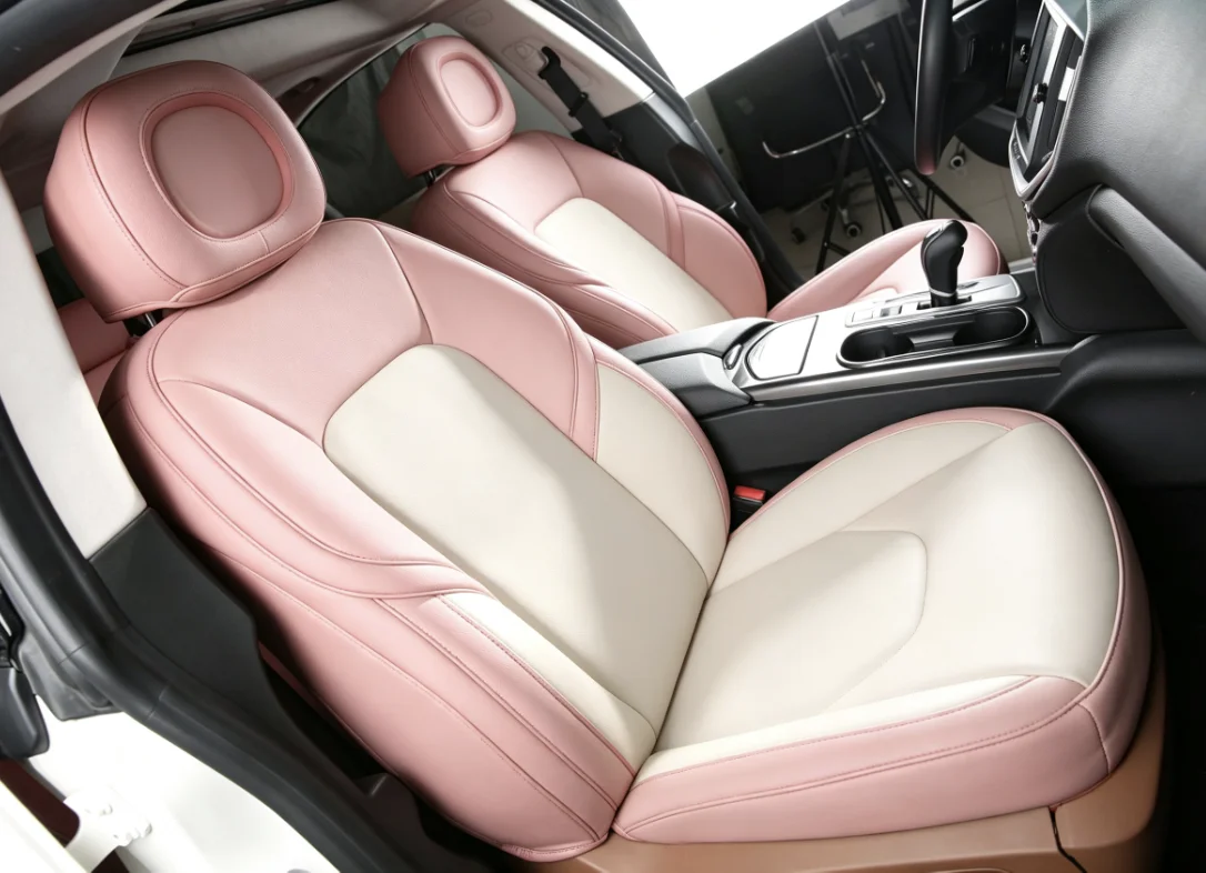 Für Maserati Ghibli 2017 Maßgefertigte Autositzbezüge Luxuriöses Nappa-Leder 100% Passgenau Innenraum-Zubehör 360 ° Vollständige Abdeckung – Detail 7