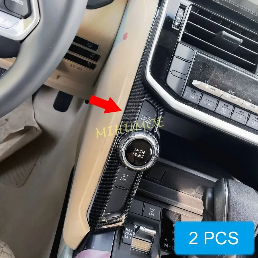 Voor Land Cruiser 300 LC 300 Auto-interieur Middenconsole Dashboard Versieringen 2022 2023 2024 Koolstofvezel Decoratie Accessoires