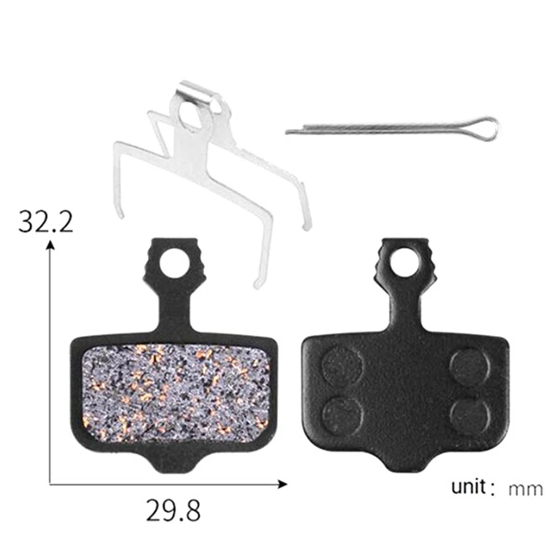 Bicycle Brake Pads,5 Pairs Bike Disc Brake Pads,for Avid 1 3 5 7 9 R XO X7 X9 XXWC DB1 DB3 DB5