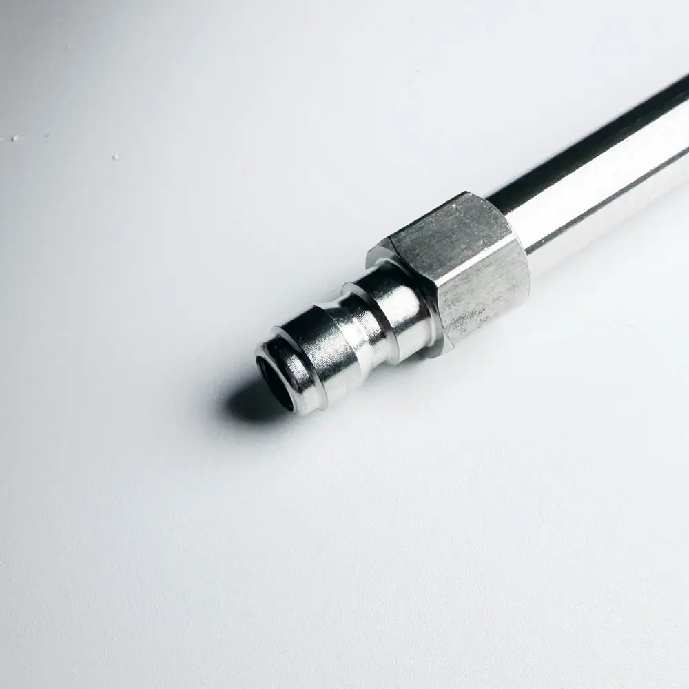 1Pcs 40cm Pressure Washer Extension Wand Stainless Steel 1/4 Inch Quick Connector Pressure Washer Spray Lance