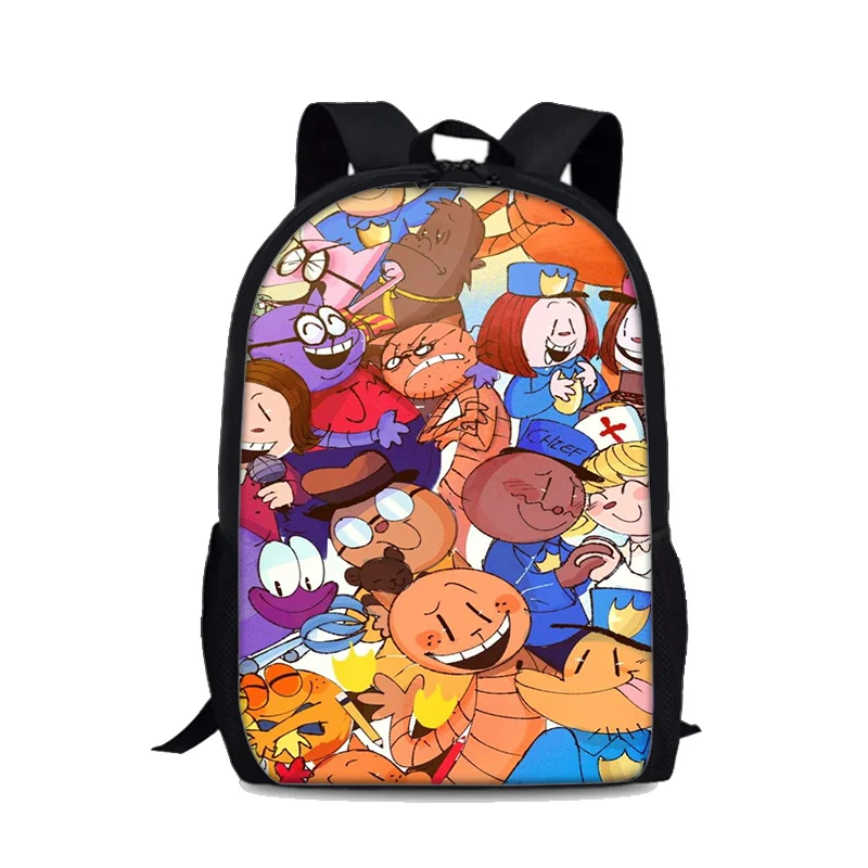 개 남자 만화 배낭 소년 소녀 유치원 가방 만화 후자 인쇄 어린이 배낭 소프트 백 Schoolbag 유아 백 팩