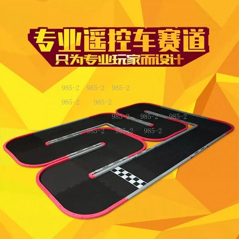 4WD RC Racing Track, 1:28 Scale Custom Inventory Track for RC Racing Game & Hobby Lovers