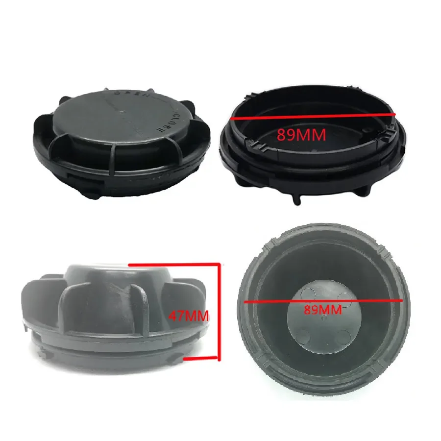 For Kia Niro Headlight Bulb Dust Cover Waterproof Dustproof Lengthened Headlamp Rear Shell Seal Cap Refitting Parts 89mm 2017