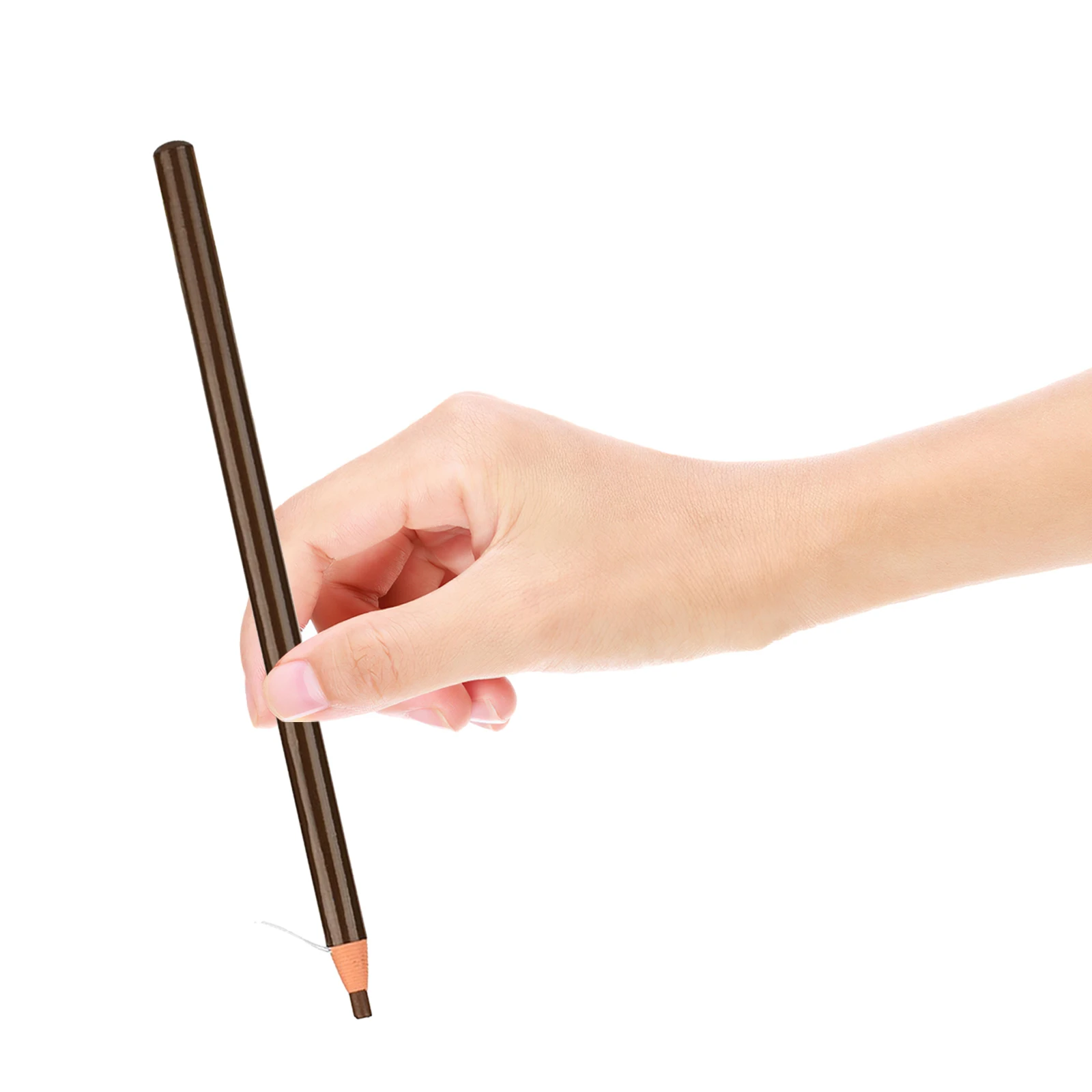 قلم حواجب محمول مقاوم للماء للنساء أداة مكياج الحواجب قلم Microblading يدوم طويلاً ملحقات تجميل وشم الحواجب